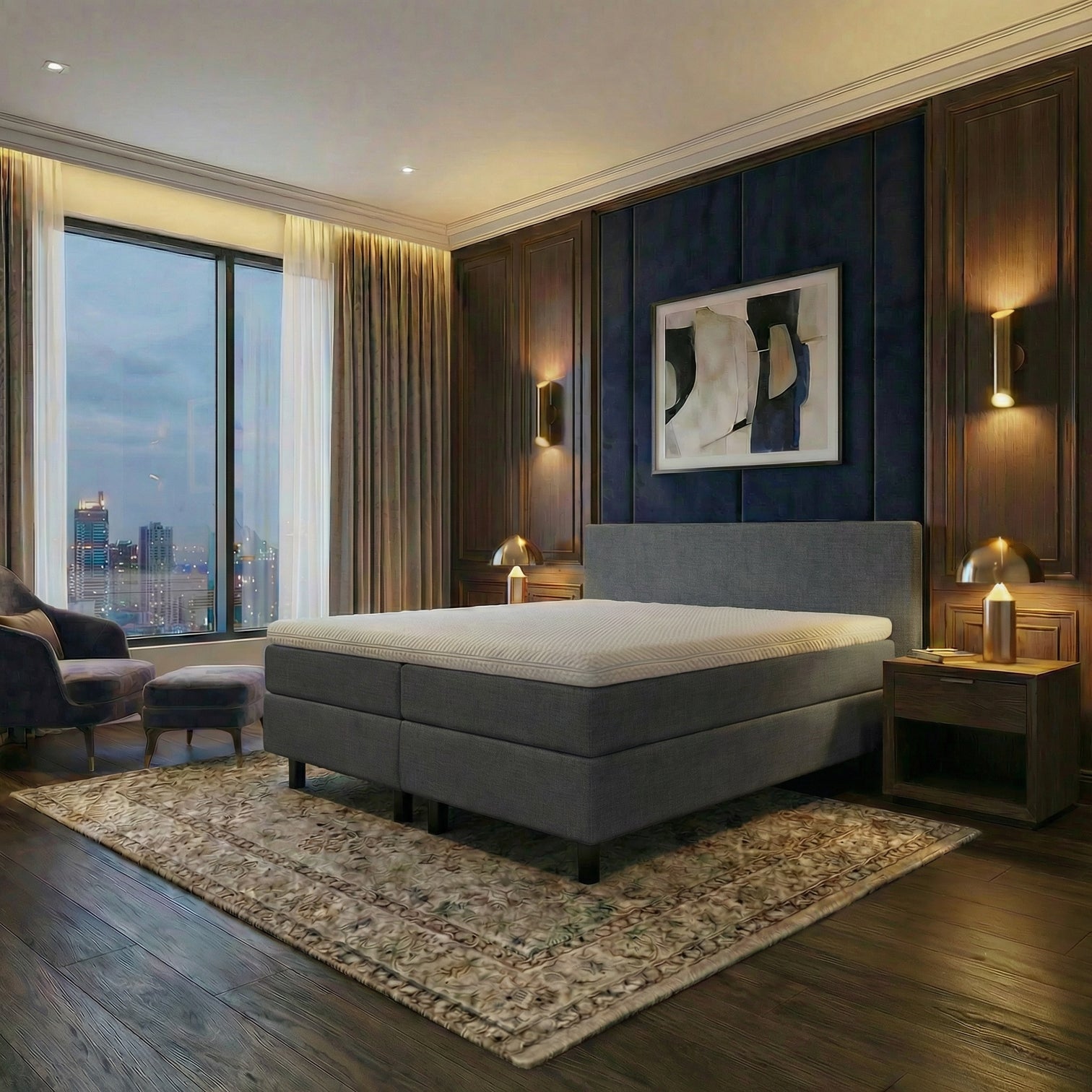 Brouwers Bedding - Complete Boxspringset Van der Valk Hotel Ridderkerk
