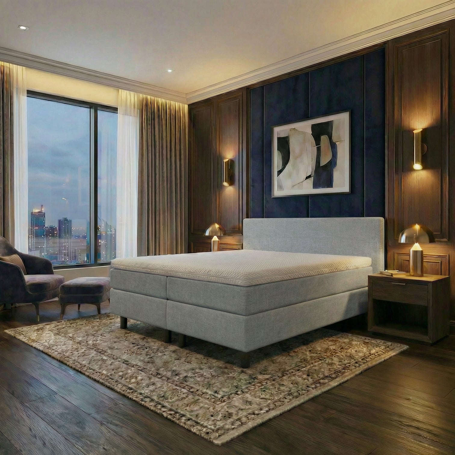Brouwers Bedding - Complete Boxspringset Van der Valk Hotel Ridderkerk