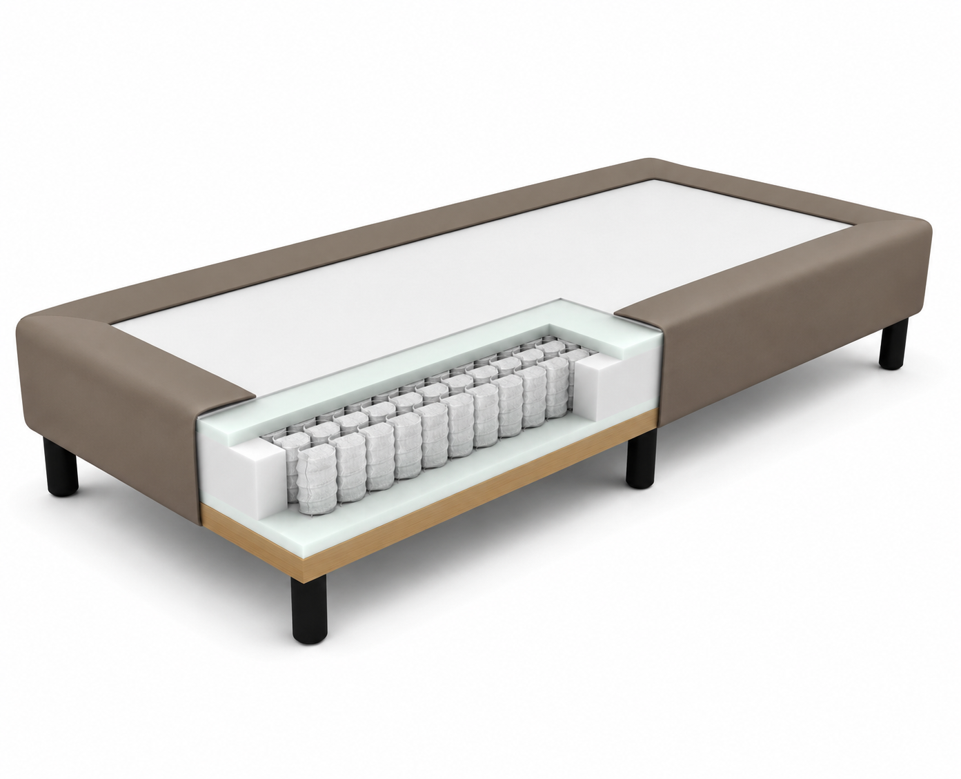 Luxury Onderboxspring met Pocketvering 20 cm